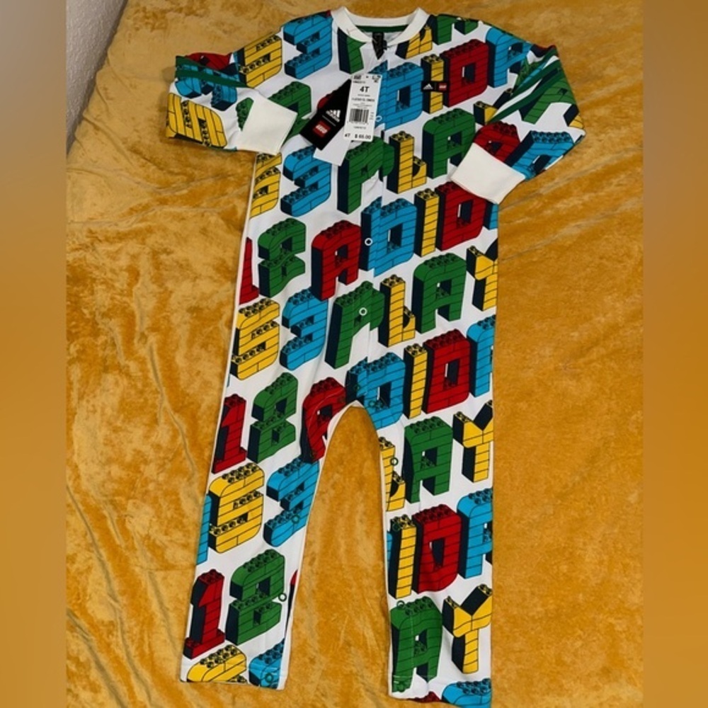 New Adidas Lego One-piece 4T